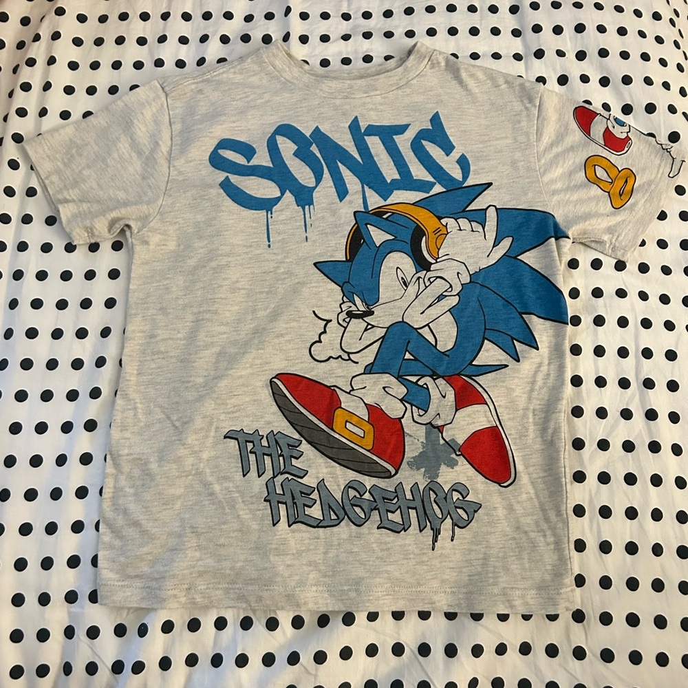 Sonic the hedgehog baby tee